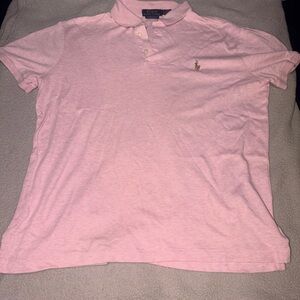 Ralph Lauren Men's Soft Pink Polo Shirt